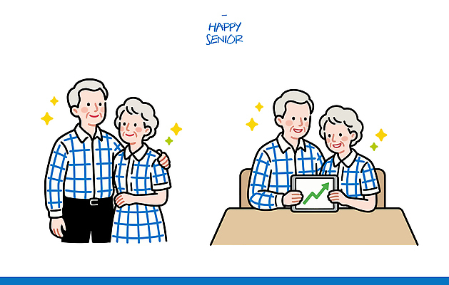 손 노년 행복 일러스트 탁자 그래프 이야기 대화 사랑 웃음 생활 실버라이프 노후 노부부 기쁨 시간 결과 연결 어깨 투자 이미지 평가 공유 지원 국내일러스트 AI파일 라이프스타일 부부 감정 가구 컨셉 비즈니스 표정 말하기 성인 신체부위 파일형식 벡터