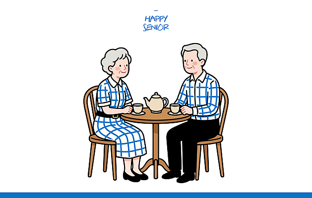 손 부부 커플 노년 커피 일러스트 가족 탁자 대화 웃음 앉기 친구 실버라이프 노후 정원 마시기 작음 즐거움 체크무늬 스토리 오후 국내일러스트 AI파일 라이프스타일 감정 음료 가구 무늬 관계 모션 표정 말하기 성인 신체부위 크기 파일형식 벡터