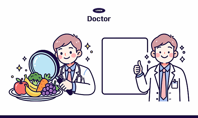 교육 음식 다이어트 채소 과일 일러스트 건강 실험 치료 주스 진료 의사 채식 긍정 확대경 비타민 건강식 식습관 영양소 국내일러스트 AI파일 음료 컨셉 의학 의료진 파일형식 벡터
