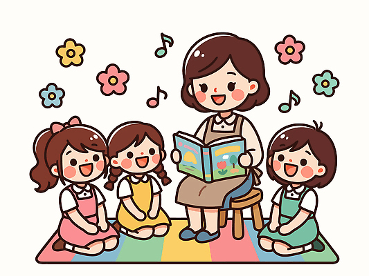 전통 교육 꽃 어린이 음악 일러스트 교실 놀이 동화 이야기 영어교육 앉기 책 친구 학습 독서 교사 유치원 모임 시간 즐거움 상상력 국내일러스트 AI파일 식물 직업 영어 감정 학교 관계 모션 문화예술 사람 파일형식 벡터
