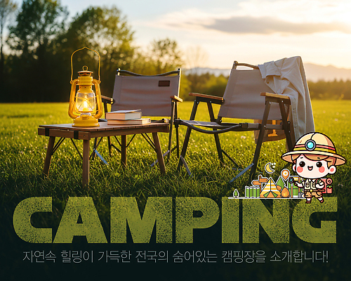 PSD 편집이미지 여행 의자 모션 자연 휴식 조명 초원 야외 소풍 공간 캠핑 모임 램프 저녁 편안함 캠핑장 이미지편집 가구 컨셉 레저 야외활동 감각 야간 생태계 파일형식