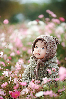 모자_잡화 시선 계절 꽃 모션 표정 사람 야외활동 생태계 파일형식 AI포토 어린이 꽃밭 털모자 날씨 하늘 앉기 응시 자연 소풍 웃음 초원 식물 편집이미지 JPG 봄 아기 의료성형뷰티 AI인물포토 AI콘텐츠