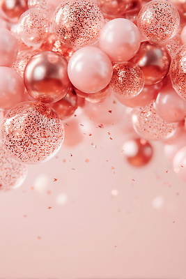 JPG 편집이미지 디자인 분홍색 컬러 백그라운드 패턴 이벤트 장식 반짝임 파티 분위기 크기 구슬 오브젝트 조화 이미지편집 AI컴퓨터그래픽 AI콘텐츠 컨셉 무늬 모션 파일형식