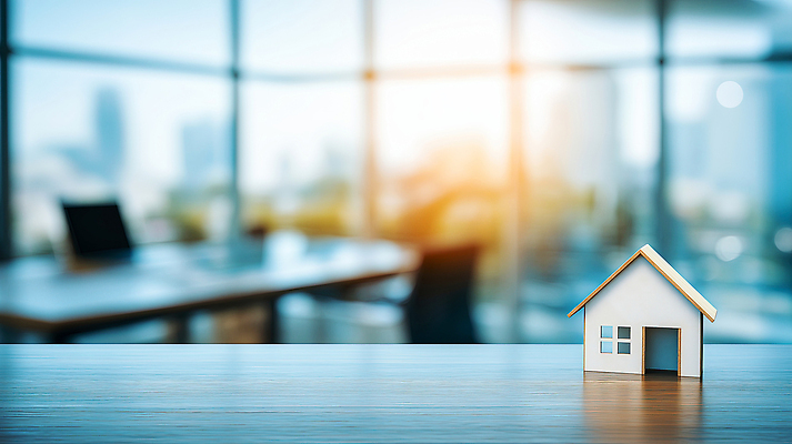 JPG 편집이미지 디자인 건축 백그라운드 아침 주택 밝음 풍경 장식 사무실 햇빛 모형 공간 도시 작업 책상 편집실사 AI컴퓨터그래픽 AI콘텐츠 주간 가구 비즈니스 건물 태양 CG 파일형식