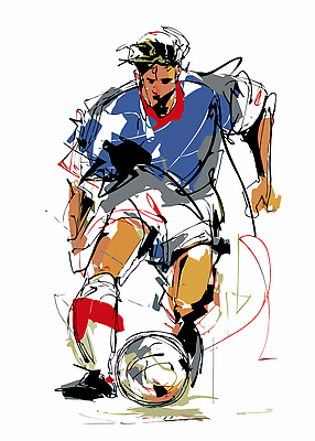 주간 남자 예술 스포츠 포즈 유니폼 일러스트 축구공 공 모션 운동선수 축구 힘 운동장 축구장 스케치 그림 역동적 드로잉 국내일러스트 AI파일 자연요소 옷 컨셉 축구용품 스포츠시설 미술 사람 구기 공간 파일형식 벡터