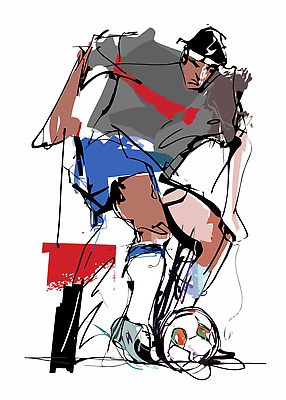 스포츠 신체 일러스트 공 협력 운동선수 스트레스 기술 경기 운동 축구 경기장 목표 스케치 연습 역동적 드리블 전략 국내일러스트 AI파일 컨셉 스포츠시설 건강 미술 구기 파일형식 벡터