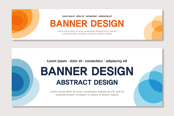 모양 템플릿 디자인 배너 배너템플릿 선 컬러 추상 그래픽 파란색 주황색 원형 예시 스타일 AI파일 도형 무늬 파일형식 벡터