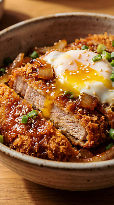 JPG 편집이미지 재료 밥 양파 요리 계란 식사 맛 돈가스 저녁 점심 파 가쯔돈 한그릇 간편조리식품 편집실사 AI포토 AI콘텐츠 1 음식 컨셉 채소 알 커틀릿 밤 야간 CG 일본음식 파일형식