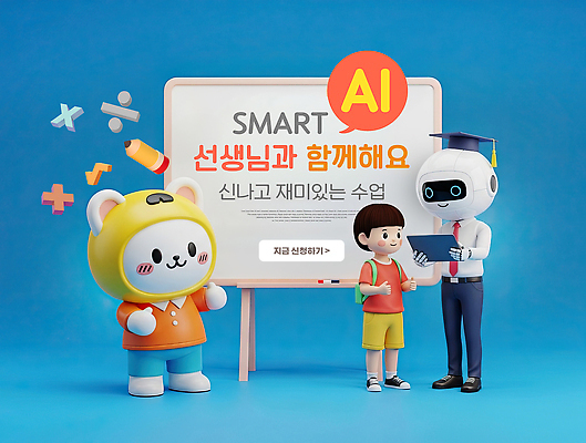 PSD 편집이미지 학생 교육 교실 학교 수업 학습 장난감 교사 질문 스마트 로봇 즐거움 답변 상호작용 AI_인공지능 이미지편집 직업 감정 컨셉 파일형식