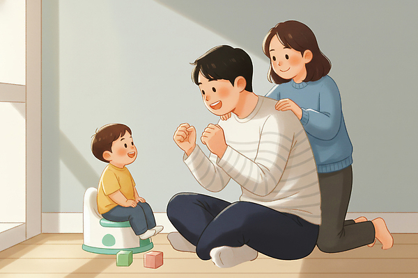 감정 가족 관계 모션 표정 사람 파일형식 부모 자녀 어린이 놀이 행복 변기 웃음 방 시간 엄마 아빠 앉기 가정 아기 사랑 국내일러스트 일러스트 PSD