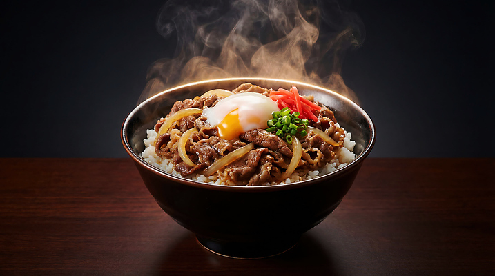 JPG 편집이미지 그릇 재료 고추 밥 양파 육류 요리 계란 김 파 고기덮밥 규동 편집실사 AI포토 AI콘텐츠 식기 음식 채소 식재료 알 해조류 CG 덮밥 일본음식 파일형식