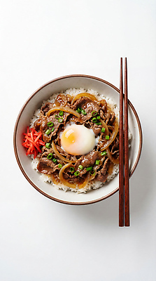 JPG 편집이미지 그릇 음식 밥 양파 육류 요리 주방 계란 쌀 생강 쪽파 규동 새끼손가락 일본음식 편집실사 AI포토 AI콘텐츠 식기 채소 식재료 곡류 알 CG 덮밥 파 파일형식