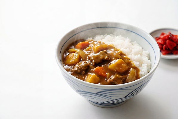 JPG 편집이미지 전통 그릇 음식 식탁 밥 반찬 따뜻함 요리 주방 일본 식사 김 카레 편집실사 AI포토 AI콘텐츠 카레동 식기 아시아 탁자 해조류 CG 덮밥 일본음식 파일형식