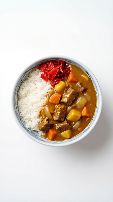 JPG 편집이미지 음식 재료 밥 감자 육류 요리 식사 당근 홍고추 레시피 점심 카레 절임 한그릇 편집실사 AI포토 AI콘텐츠 카레동 1 채소 식재료 고추 뿌리채소 CG 덮밥 일본음식 파일형식