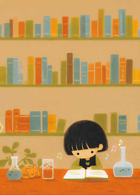 JPG 식물 디자인 교육 어린이 음악 컬러 일러스트 모션 책장 책 학습 독서 공간 방 시간 집중 즐거움 오브젝트 창의력 국내일러스트 AI일러스트 AI콘텐츠 감정 가구 컨셉 문화예술 사람 파일형식