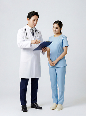 JPG 편집이미지 의학 협력 건강 병원 치료 진료 환자 간호사 의료진 의사 업무 상담 의료성형뷰티 편집실사 AI인물포토 AI콘텐츠 직업 작업 CG 파일형식 AI포토