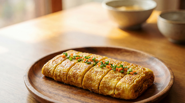 JPG 편집이미지 그릇 접시 음식 탁자 아침 요리 주방 숟가락 식사 저녁 점심 계란말이 식사준비 편집실사 AI포토 AI콘텐츠 주간 식기 가구 수저 야간 계란요리 CG 준비 파일형식