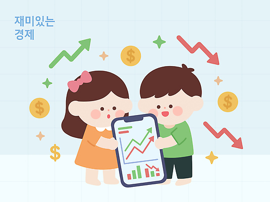 교육 화살표 어린이 돈 일러스트 수업 그래프 기술 금융 경제 스마트폰 학습 자료 교양 정보 결과 토론 하락 즐거움 상승 국내일러스트 AI파일 감정 컨셉 사람 핸드폰 스마트기기 재산 파일형식 벡터