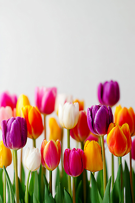 JPG 식물 편집이미지 꽃 화초 컬러 꽃밭 자연 풍경 정원 봄 튤립 원예 식물원 뷰티풀 원예사 편집실사 AI포토 AI콘텐츠 직업 계절 취미 CG 생태계 파일형식