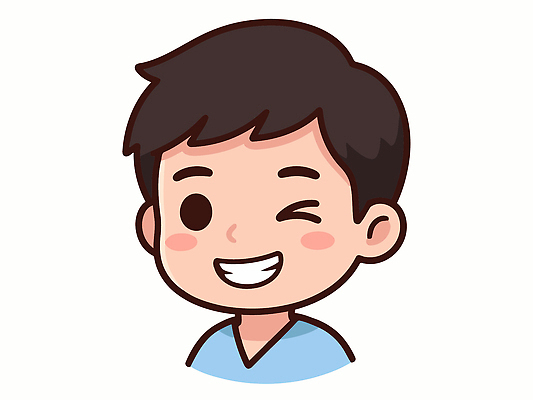 캐릭터 감정 얼굴 어린이 상징 일러스트 표정 밝음 미소 웃음 소년 귀여움 즐거움 그림 도우미 국내일러스트 AI파일 남자 컨셉 사람 신체부위 파일형식 벡터