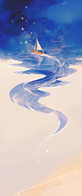 JPG 바다 컬러 여행 일러스트 자연 하늘 바람 항해 풍경 물 평화 꿈 배 그림 드로잉 느림 별빛 물길 국내일러스트 AI일러스트 AI콘텐츠 자연요소 별 길 컨셉 배_교통 과일 날씨 미술 빛 생태계 파일형식