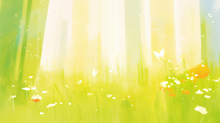 JPG 나무 식물 꽃 감정 백그라운드 일러스트 자연 하늘 생명 풍경 초원 일상 여름 햇빛 환경 숲 생태계 조경 색감 국내일러스트 AI일러스트 AI콘텐츠 계절 라이프 태양 파일형식