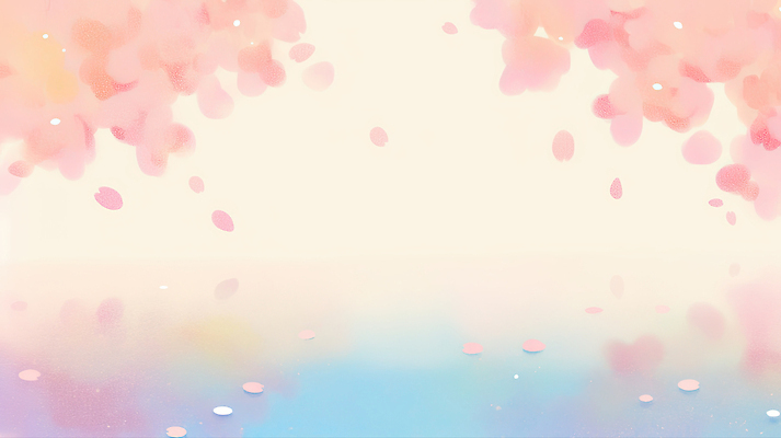 JPG 나무 꽃잎 꽃 컬러 일러스트 자연 하늘 풍경 일상 물 소풍 고요 봄 벚꽃 연못 뷰티풀 차분 국내일러스트 AI일러스트 AI콘텐츠 자연요소 식물 계절 컨셉 라이프 야외활동 생태계 파일형식