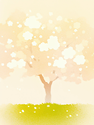 JPG 나무 계절 꽃 백그라운드 일러스트 자연 생명 풍경 잔디 초록색 소풍 봄 산책 벚꽃 흰색 만개 뷰티풀 색감 국내일러스트 AI일러스트 AI콘텐츠 식물 컬러 휴식 야외활동 생태계 파일형식