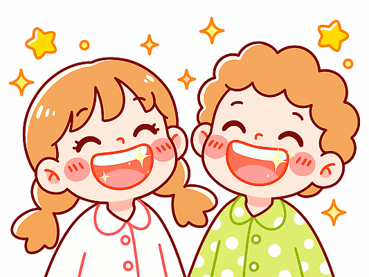 행복 별 어린이 포즈 일러스트 모션 놀이 동화 표정 사랑 웃음 장식 친구 귀여움 양치 동료 즐거움 소통 국내일러스트 AI파일 자연요소 감정 컨셉 관계 사람 청결 파일형식 벡터