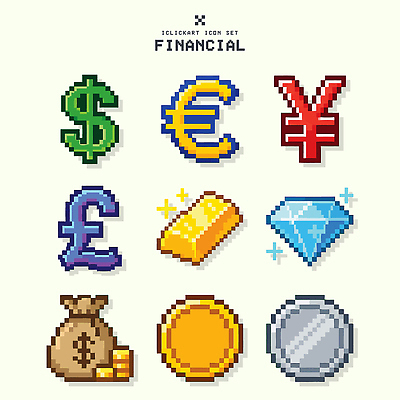 기호 디자인 컬러 돈 일러스트 그래픽 금융 세트 달러 동전 유로 재산 균열 엔 심플 다이아몬드 파운드 수익 픽셀 국내일러스트 AI파일 문자 모션 경제 보석 파일형식 벡터