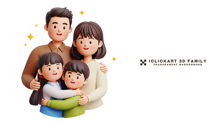 PSD 편집이미지 행복 가족 포옹 함께함 따뜻함 사랑 웃음 부모 모임 자녀 소중 즐거움 교감 순간 편집3D 감정 컨셉 관계 안기 표정 3D 파일형식