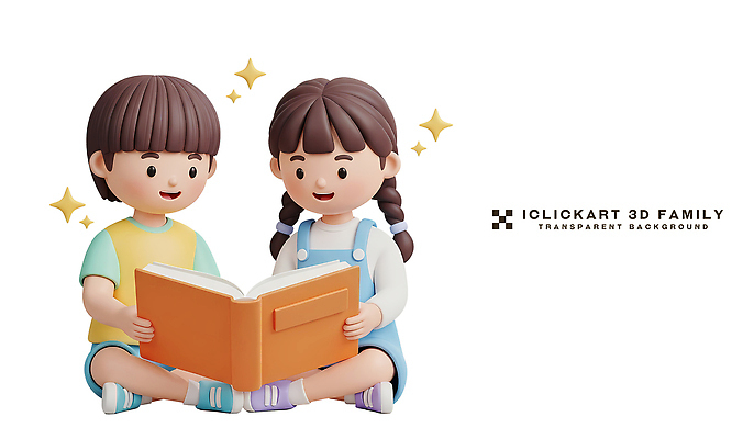 PSD 편집이미지 어린이 가족 모션 상상 놀이 함께함 대화 그림자 웃음 책 친구 학습 시간 읽기 즐거움 호기심 편집3D 교육 감정 컨셉 관계 표정 말하기 사람 3D 파일형식