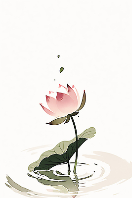 JPG 식물 꽃 일러스트 자연 생명 연꽃 물 여름 돌_바위 물방울 연못 수중식물 수조 순수 연잎 뷰티풀 수경재배 국내일러스트 AI일러스트 AI콘텐츠 자연요소 계절 컨셉 잎 생태계 파일형식