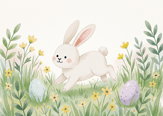 식물 계절 꽃 컨셉 포유류 모션 부활절 반려동물 계란 봄 생태계 파일형식 AI콘텐츠 토끼 꽃밭 알 달리기 컬러 귀여움 자연 백그라운드 사계절 잔디 그림 동물 장면 봄꽃 일러스트 국내일러스트 JPG 부활절계란 AI일러스트