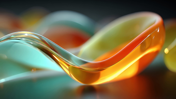 JPG 모양 편집이미지 디자인 예술 컬러 조각 곡선 모션 유리 장식 배열 모던 이미지편집 AI컴퓨터그래픽 AI콘텐츠 선 재질 파일형식