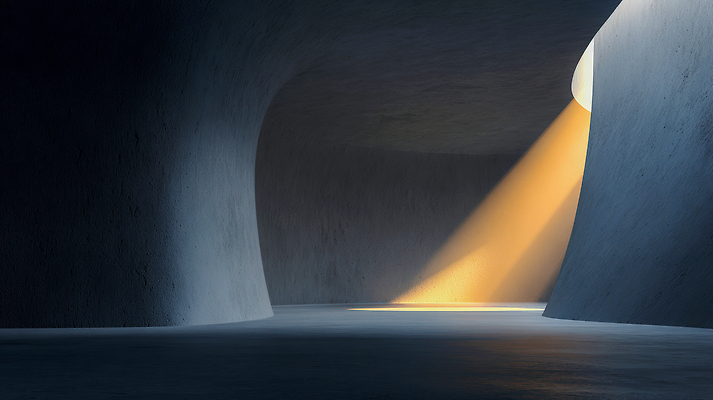 JPG 모양 편집이미지 벽 백그라운드 자연 출입구 조명 바닥 실내 그림자 빛 고요 공간 암석 동굴 구출 이미지편집 AI컴퓨터그래픽 AI콘텐츠 내부 돌_바위 도움 생태계 파일형식