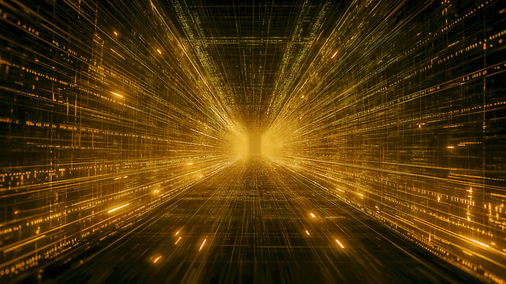 JPG 편집이미지 이동 미래 기술 그래픽 빛 컴퓨터 디지털 자료 금색 터널 입자 속도 장면 효과 이미지편집 AI컴퓨터그래픽 AI콘텐츠 길 컬러 컨셉 전자제품 파일형식