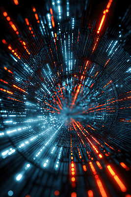 JPG 편집이미지 디자인 컬러 백그라운드 추상 미래 기술 나선형 그래픽 빛 디지털 자료 흐름 터널 전자 이미지편집 AI컴퓨터그래픽 AI콘텐츠 길 컨셉 무늬 파일형식