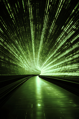 JPG 편집이미지 디자인 길 이동 패턴 추상 기술 내부 초록색 빛 디지털 자료 원근감 광선 터널 흐림 이미지편집 AI컴퓨터그래픽 AI콘텐츠 뷰포인트 컬러 컨셉 무늬 날씨 파일형식