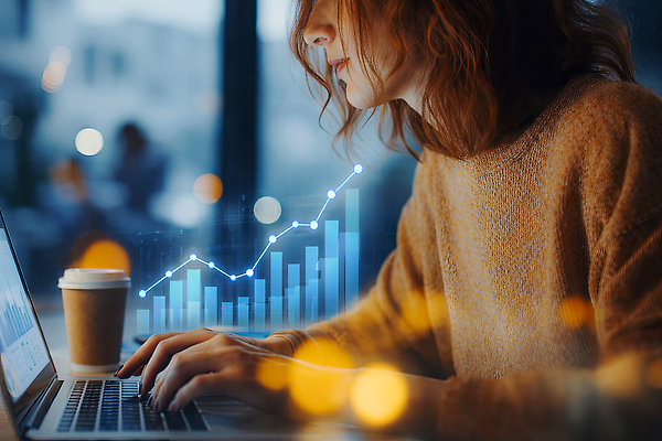 JPG 편집이미지 여자 커피 인터넷 그래프 기술 컴퓨터 자료 카페 도시 시간 작업 사무 집중 분석 서류판 의료성형뷰티 AI인물포토 AI콘텐츠 음료 컨셉 사람 전자제품 상점 사무용품 업무 파일형식 AI포토