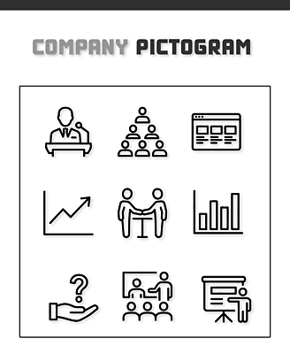아이콘 손 회사 비즈니스 회의 그래프 사람 픽토그램 홈페이지 정보 물음표 발표 그룹 강의 막대그래프 약속 2D아이콘 AI파일 기호 신체부위 파일형식 벡터