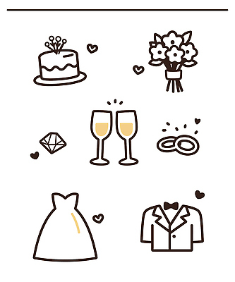 모양 디자인 드레스 기념일 꽃다발 결혼 일러스트 결혼식 잔 사랑 정장 이벤트 파티 케이크 축하 반지 샴페인 보석 심볼 아이템 준비물 국내일러스트 AI파일 식기 옷 꽃 감정 컨셉 장신구 디저트 주류 광석 파일형식 벡터