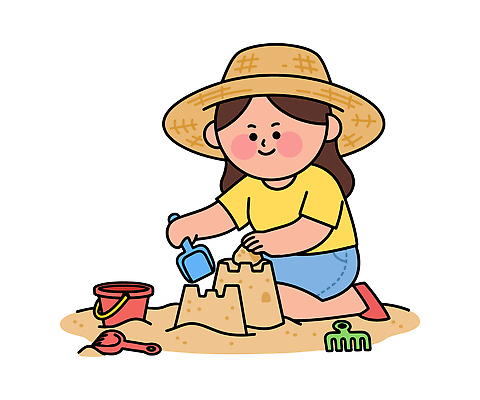 계절 감정 모래 바다 관계 표정 사람 태양 생태계 파일형식 벡터 모래사장 어린이 모래성 놀이 양동이 삽 장난감 여름 햇빛 즐거움 가족 해변 모션 자연 해수욕장 취미 웃음 국내일러스트 일러스트 AI파일
