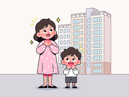 공공시설 감정 가족 관계 부동산 주택 표정 사람 건물 라이프 신체부위 파일형식 벡터 엄마 어린이 아파트 기쁨 웃음 손 행복 일상 도시 여자 남자 댐 모션 세계 국내일러스트 일러스트 AI파일 내집마련