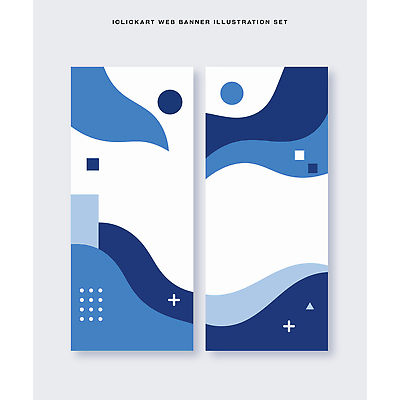 모양 도형 템플릿 디자인 배너템플릿 세로배너 패턴 추상 그래픽 파란색 디지털 상품 알림 온라인 웹배너 배너세트 AI파일 배너 컬러 웹템플릿 무늬 세로 세트 파일형식 벡터