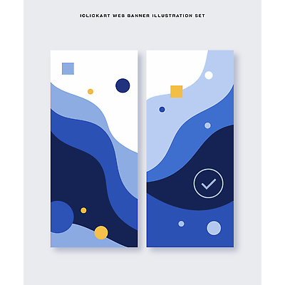 도형 템플릿 디자인 배너템플릿 세로배너 컬러 백그라운드 패턴 비즈니스 추상 그래픽 파란색 세트 노란색 디지털 웹배너 스타일 배너세트 AI파일 배너 웹템플릿 무늬 세로 파일형식 벡터