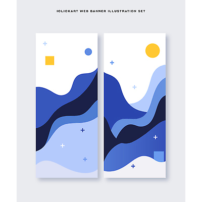 모양 템플릿 디자인 배너템플릿 세로배너 예술 컬러 백그라운드 패턴 곡선 비즈니스 그래픽 파란색 흰색 모던 기하학 웹배너 배너세트 AI파일 배너 선 웹템플릿 무늬 세로 세트 파일형식 벡터