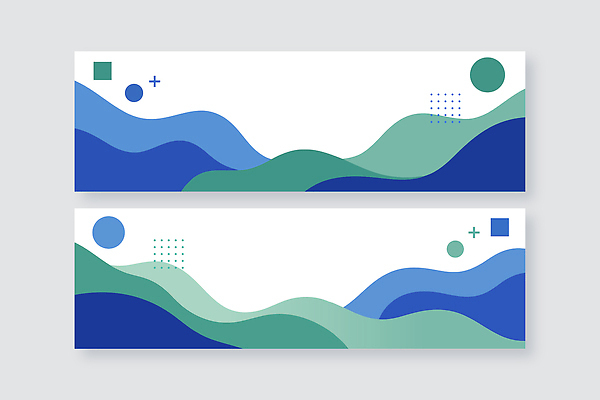 템플릿 배너 바다 컬러 무늬 가로 세트 도움 파일형식 벡터 파도 추상 디자인 기하학 도형 패턴 파란색 초록색 그래픽 백그라운드 구출 예술 표현 선 모양 구성 질감 AI파일 배너세트 가로배너 배너템플릿