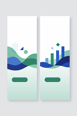 모양 도형 템플릿 디자인 배너템플릿 세로배너 컬러 백그라운드 컨셉 곡선 그래프 그래픽 세로 초록색 파란색 자료 정보 표현 직선 모던 이미지 배너세트 AI파일 배너 선 세트 파일형식 벡터