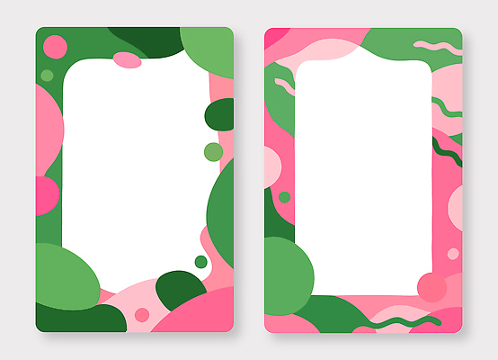 템플릿 편집 디자인 예술 컬러 백그라운드 곡선 그래픽 카드 제조 나란히 이미지템플릿 AI파일 선 파일형식 벡터